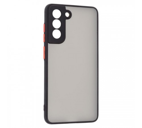 Чохол до мобільного телефона Armorstandart Frosted Matte Samsung S21 FE Black (ARM70486) Чохол до мобільного телефона Armorstandart Frosted Matte Samsung S21 FE Black (ARM70486)