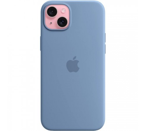 Чохол до мобільного телефона Apple iPhone 15 Silicone Case with MagSafe Winter Blue (MT0Y3ZM/A) Чохол до мобільного телефона Apple iPhone 15 Silicone Case with MagSafe Winter Blue (MT0Y3ZM/A)