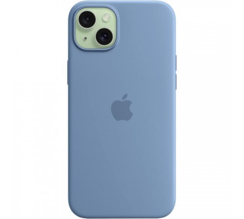 Чохол до мобільного телефона Apple iPhone 15 Silicone Case with MagSafe Winter Blue (MT0Y3ZM/A) Чохол до мобільного телефона Apple iPhone 15 Silicone Case with MagSafe Winter Blue (MT0Y3ZM/A)