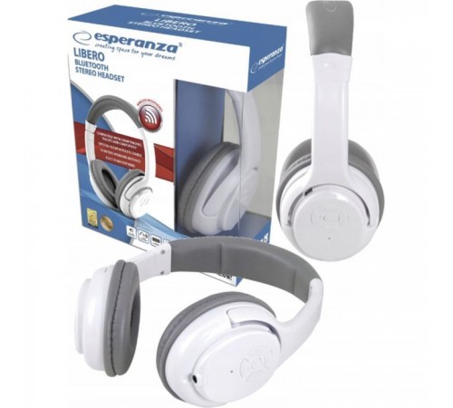 Наушники Esperanza Libero White (EH163W) Наушники Esperanza Libero White (EH163W)