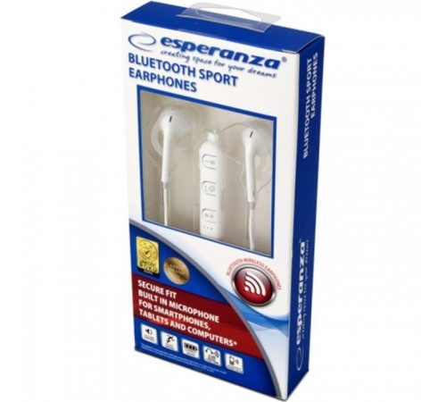 Наушники Esperanza Sport White (EH187W) Наушники Esperanza Sport White (EH187W)