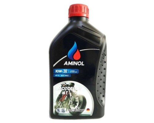 Моторна олива Aminol Mototech 4T 10W30 1л (AM160415)