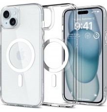 Чохол до мобільного телефона Spigen Apple iPhone 15 Ultra Hybrid MagFit White (ACS06802)