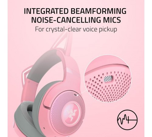 Навушники Razer Kraken Kitty V2 Bluetooth Quartz (RZ04-04860100-R3M1)