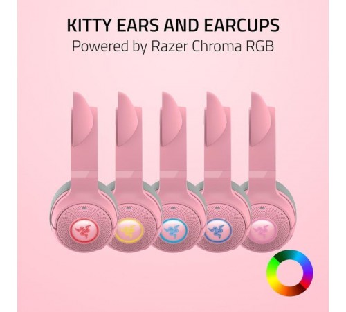 Навушники Razer Kraken Kitty V2 Bluetooth Quartz (RZ04-04860100-R3M1)
