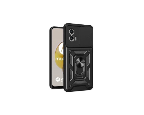 Чохол до мобільного телефона BeCover Military Motorola Moto G73 Black (709982)