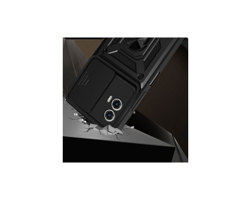 Чохол до мобільного телефона BeCover Military Motorola Moto G73 Black (709982)