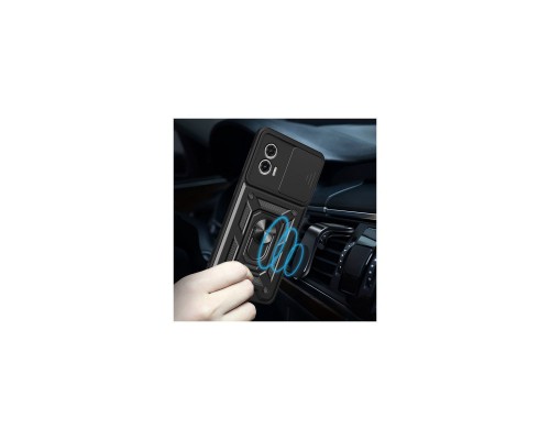 Чохол до мобільного телефона BeCover Military Motorola Moto G73 Black (709982)