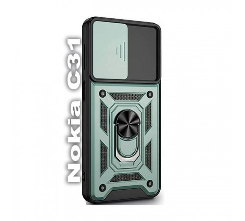 Чохол до мобільного телефона BeCover Military Nokia C31 Dark Green (709988) Чохол до мобільного телефона BeCover Military Nokia C31 Dark Green (709988)