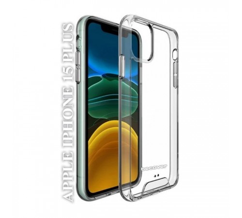 Чохол до мобільного телефона BeCover Space Case Apple iPhone 15 Plus Transparancy (709937) Чохол до мобільного телефона BeCover Space Case Apple iPhone 15 Plus Transparancy (709937)