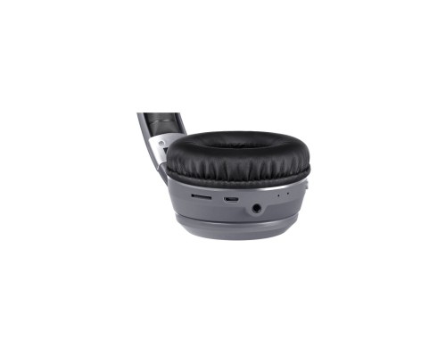 Наушники Defender FreeMotion B571 Bluetooth LED Gray (63571) Наушники Defender FreeMotion B571 Bluetooth LED Gray (63571)