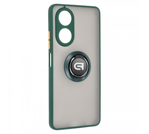 Чохол до мобільного телефона Armorstandart Frosted Matte Ring OPPO A58 4G Dark Green (ARM72704) Чохол до мобільного телефона Armorstandart Frosted Matte Ring OPPO A58 4G Dark Green (ARM72704)