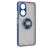 Чохол до мобільного телефона Armorstandart Frosted Matte Ring OPPO A58 4G Navy Blue (ARM72705)