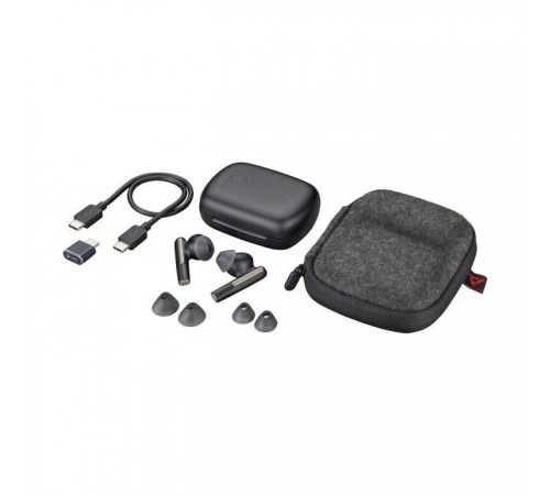 Навушники Poly Voyager Free 60 Earbuds + BT700C + BCHC Black (7Y8H4AA)