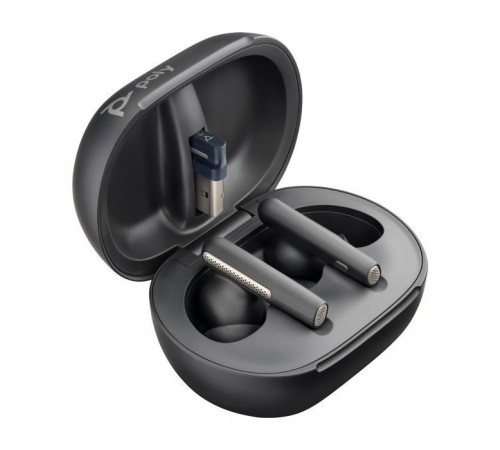 Наушники Poly Voyager Free 60+ Earbuds + BT700A + TSCHC Black (7Y8G3AA) Наушники Poly Voyager Free 60+ Earbuds + BT700A + TSCHC Black (7Y8G3AA)