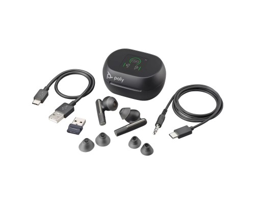 Наушники Poly Voyager Free 60+ Earbuds + BT700A + TSCHC Black (7Y8G3AA) Наушники Poly Voyager Free 60+ Earbuds + BT700A + TSCHC Black (7Y8G3AA)