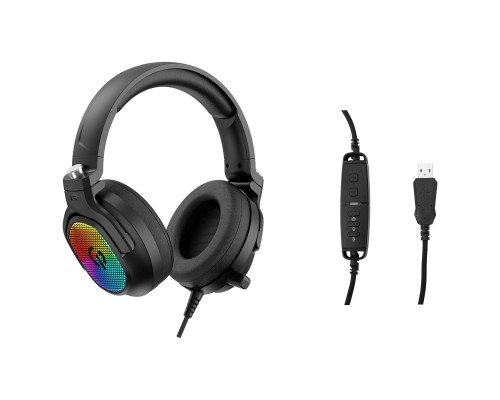 Наушники GamePro HS1300 RGB 7.1 Black (HS1300)