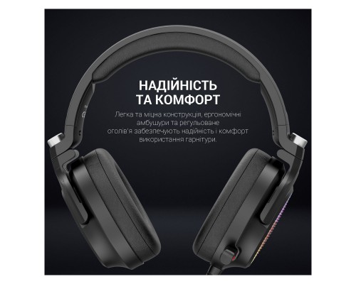 Наушники GamePro HS1300 RGB 7.1 Black (HS1300)