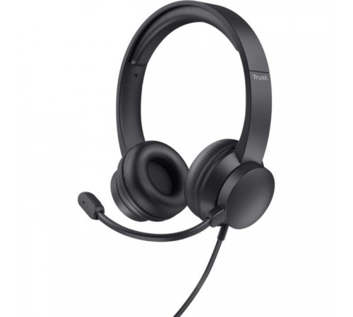 Навушники Trust Ayda PC USB-A Black (25088) Навушники Trust Ayda PC USB-A Black (25088)