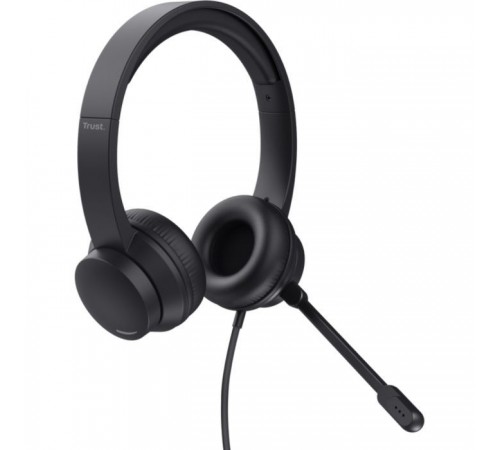 Навушники Trust Ayda PC USB-A Black (25088) Навушники Trust Ayda PC USB-A Black (25088)