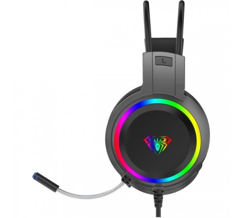Наушники Aula S608 Wired Gaming Headset 3.5mm*2 + USB Black (6948391235509) Наушники Aula S608 Wired Gaming Headset 3.5mm*2 + USB Black (6948391235509)