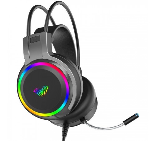 Наушники Aula S608 Wired Gaming Headset 3.5mm*2 + USB Black (6948391235509) Наушники Aula S608 Wired Gaming Headset 3.5mm*2 + USB Black (6948391235509)