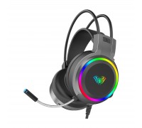 Наушники Aula S608 Wired Gaming Headset 3.5mm*2 + USB Black (6948391235509)