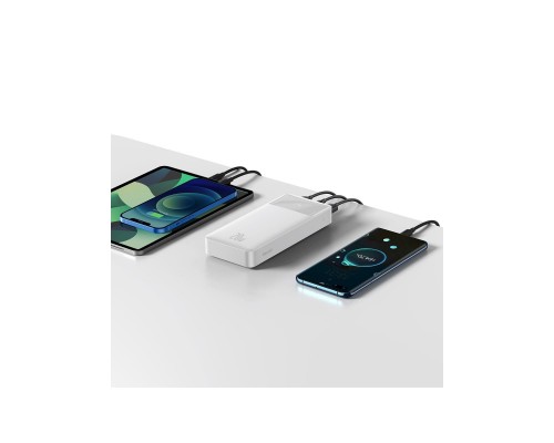 Батарея універсальна Baseus Bipow 20000mAh 20W white (PPBD050302) Батарея універсальна Baseus Bipow 20000mAh 20W white (PPBD050302)