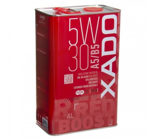 Моторна олива Xado Atomic Oil 5W-30 A5/B5 RED BOOST 4л (XA 26241) Моторна олива Xado Atomic Oil 5W-30 A5/B5 RED BOOST 4л (XA 26241)