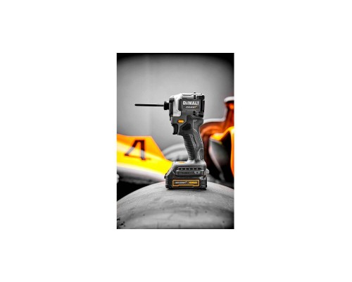 Шуруповерт DeWALT McLaren F1, XR Li-Ion PowerStack 18 В, 2x1.7Ah GFN блок, 206 Нм, TSTAK (DCF85ME2GT)
