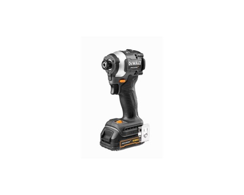 Шуруповерт DeWALT McLaren F1, XR Li-Ion PowerStack 18 В, 2x1.7Ah GFN блок, 206 Нм, TSTAK (DCF85ME2GT)