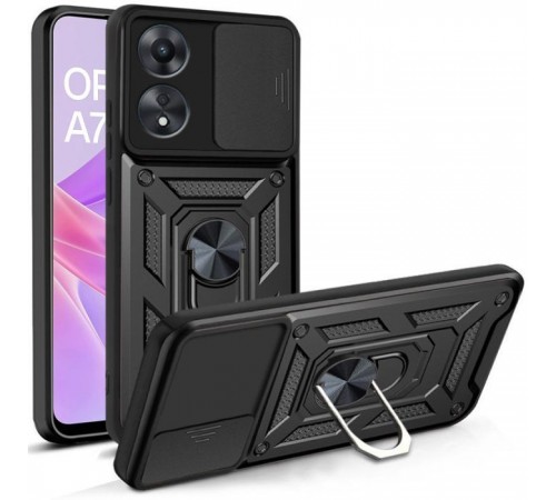 Чохол до мобільного телефона BeCover Military Oppo A78 4G Black (710711) Чохол до мобільного телефона BeCover Military Oppo A78 4G Black (710711)