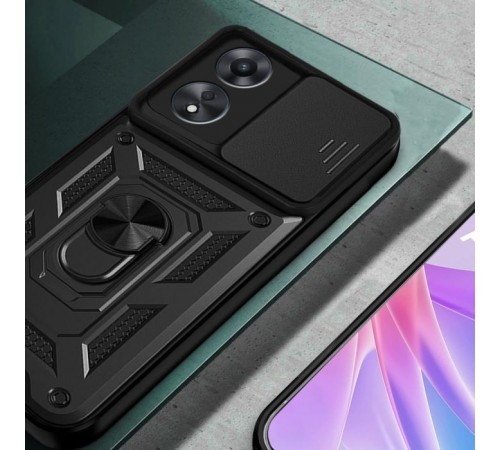 Чохол до мобільного телефона BeCover Military Oppo A78 4G Black (710711) Чохол до мобільного телефона BeCover Military Oppo A78 4G Black (710711)