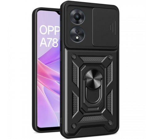 Чохол до мобільного телефона BeCover Military Oppo A78 4G Black (710711) Чохол до мобільного телефона BeCover Military Oppo A78 4G Black (710711)