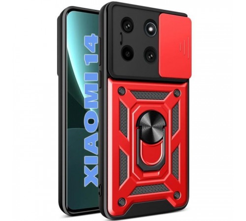 Чохол до мобільного телефона BeCover Military Xiaomi 14 5G Red (710800) Чохол до мобільного телефона BeCover Military Xiaomi 14 5G Red (710800)