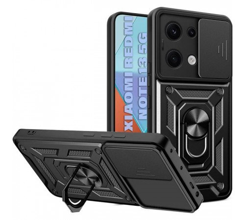 Чохол до мобільного телефона BeCover Military Xiaomi Redmi Note 13 5G Black (711030) Чохол до мобільного телефона BeCover Military Xiaomi Redmi Note 13 5G Black (711030)