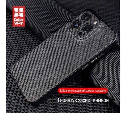 Чохол до мобільного телефона ColorWay Slim PC Carbon Xiaomi Redmi Note 12 4G blue (CW-CSPCXRN124-BU) Чохол до мобільного телефона ColorWay Slim PC Carbon Xiaomi Redmi Note 12 4G blue (CW-CSPCXRN124-BU)