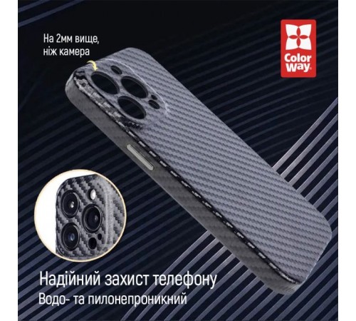 Чохол до мобільного телефона ColorWay Slim PC Carbon Xiaomi Redmi Note 12 4G blue (CW-CSPCXRN124-BU) Чохол до мобільного телефона ColorWay Slim PC Carbon Xiaomi Redmi Note 12 4G blue (CW-CSPCXRN124-BU)
