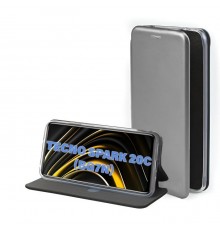 Чохол до мобільного телефона BeCover Exclusive Tecno Spark 20C (BG7n) Gray (711250)