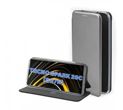 Чохол до мобільного телефона BeCover Exclusive Tecno Spark 20C (BG7n) Gray (711250) Чохол до мобільного телефона BeCover Exclusive Tecno Spark 20C (BG7n) Gray (711250)