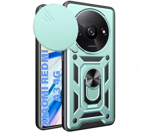 Чохол до мобільного телефона BeCover Military Xiaomi Redmi A3 4G Dark Green (711321) Чохол до мобільного телефона BeCover Military Xiaomi Redmi A3 4G Dark Green (711321)