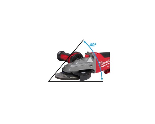 Шлифовальная машина Milwaukee M18 FSAGF125XPDB-0X, 125 мм, с плоским редуктором, HD кейс (без АКБ и ЗУ) (4933478439)