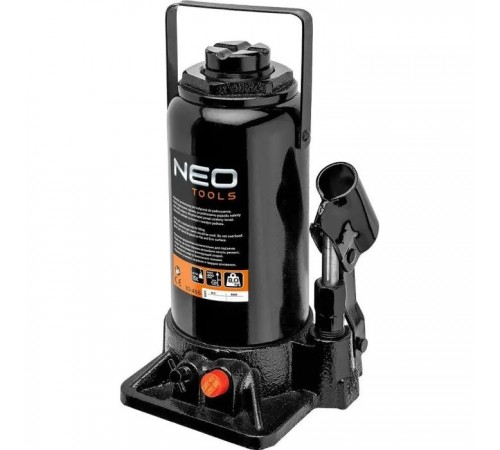 Домкрат Neo Tools гидравлический бутылочный 15т, 230-460мм (10-455) Домкрат Neo Tools гидравлический бутылочный 15т, 230-460мм (10-455)