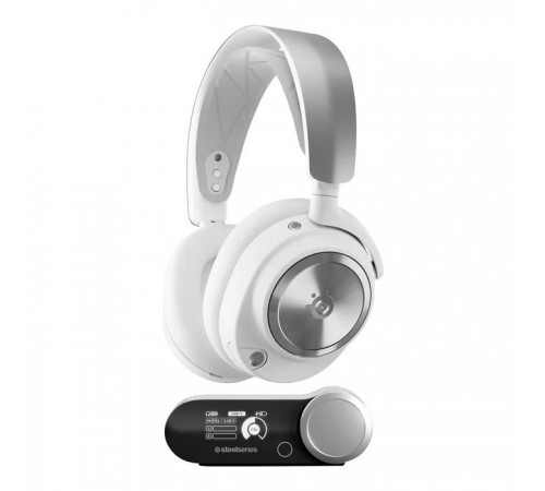 Наушники SteelSeries Arctis Nova Pro Wireless White (61524) Наушники SteelSeries Arctis Nova Pro Wireless White (61524)