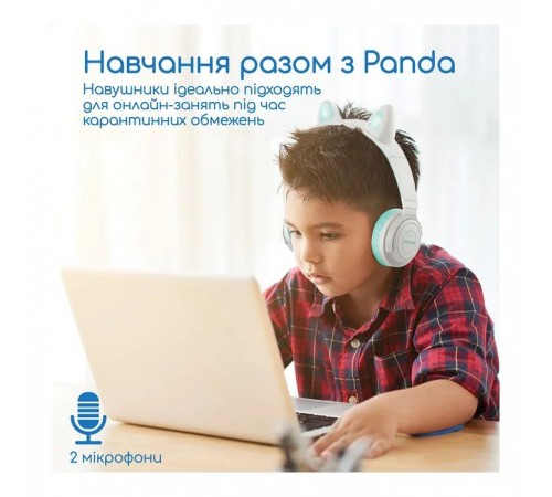 Наушники Promate Panda Aqua (panda.aqua) Наушники Promate Panda Aqua (panda.aqua)