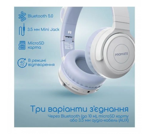 Наушники Promate Panda Lilac (panda.lilac) Наушники Promate Panda Lilac (panda.lilac)