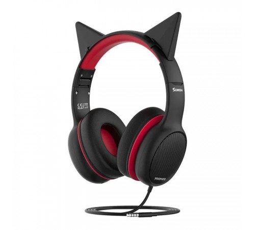 Наушники Promate Simba Onyx (simba.onyx) Наушники Promate Simba Onyx (simba.onyx)