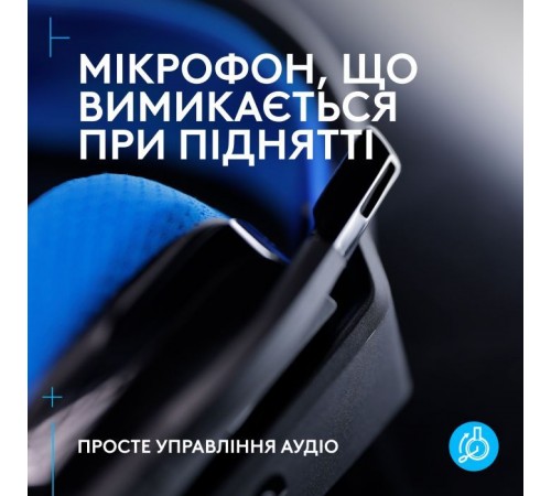 Наушники Logitech G535 Lightspeed Console Wireless Black (939-002219) Наушники Logitech G535 Lightspeed Console Wireless Black (939-002219)