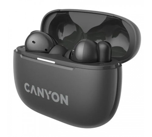Навушники Canyon TWS-10 OnGo ANC ENC Graphite (CNS-TWS10B)