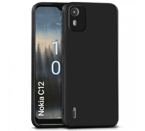 Чохол до мобільного телефона BeCover Nokia C12 Black (711777) Чохол до мобільного телефона BeCover Nokia C12 Black (711777)